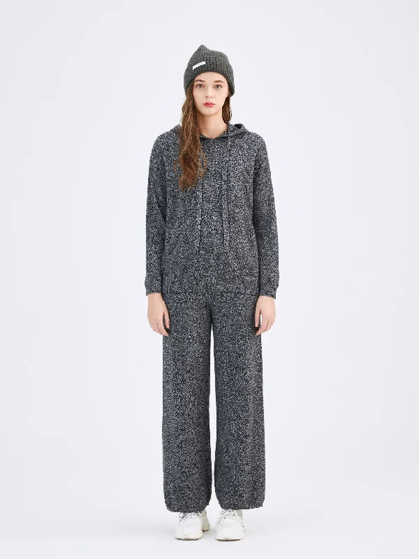 Charcoal Cashmere Sweatpants