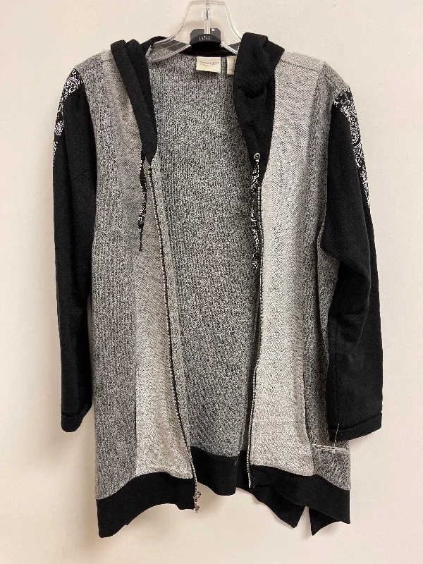 Jacket Other By Chicos In Grey, Size: M