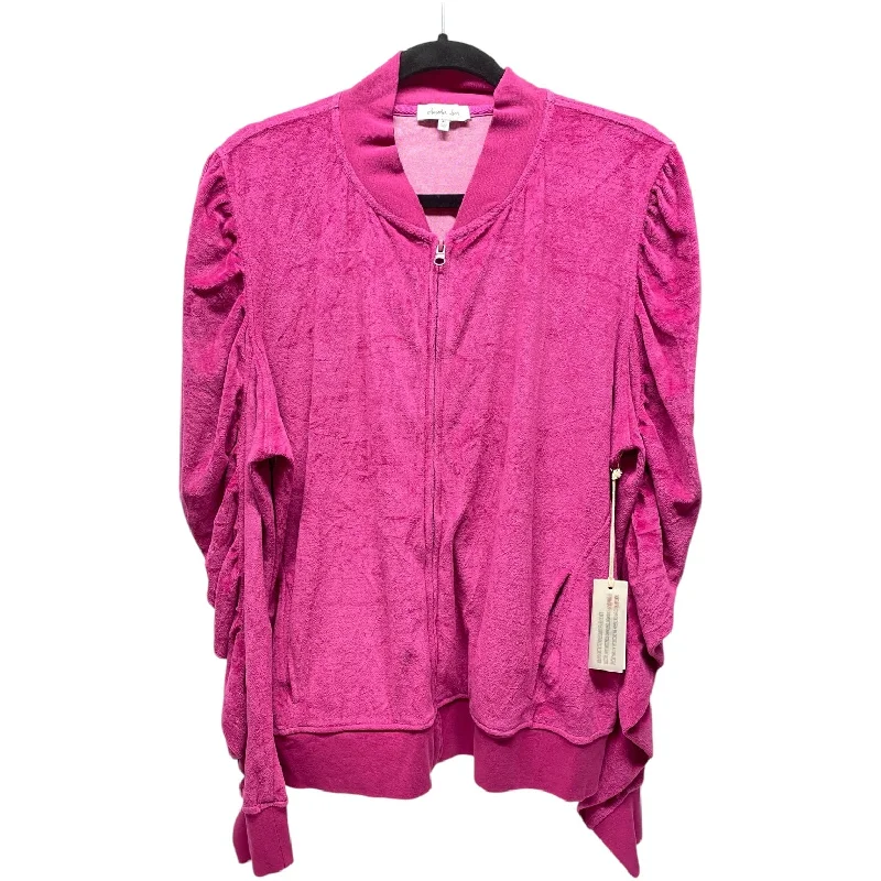 Jacket Other By Clothes Mentor In Pink, Size: Xl