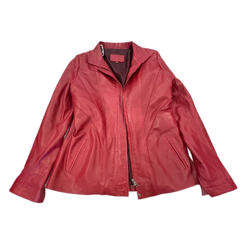 Jacket Other By Cmb In Red, Size: M