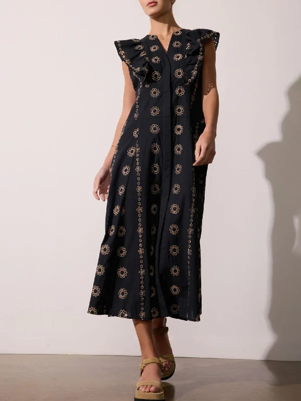 The Aurora Eyelet Dress