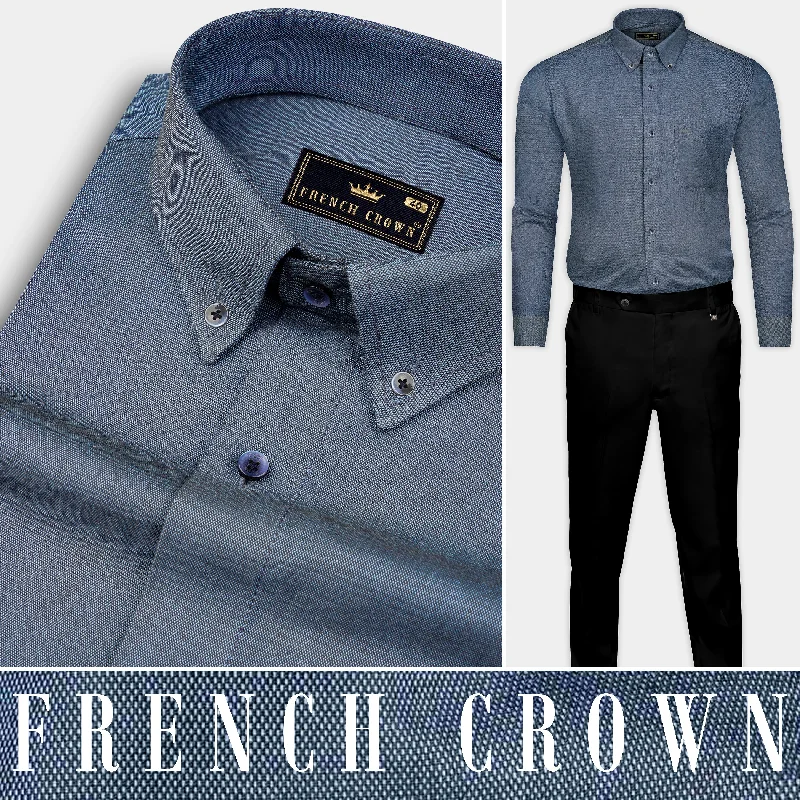 Mist Gray Heavyweight Royal Oxford Shirt